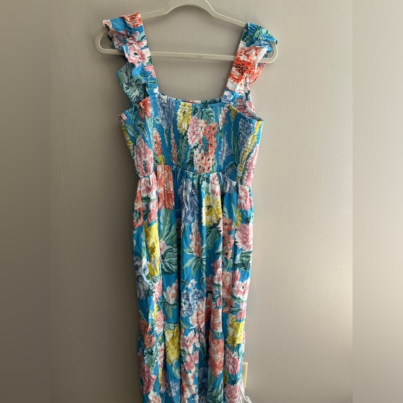 NWT Ann Taylor Loft maxi floral dress - Picture 2 of 3